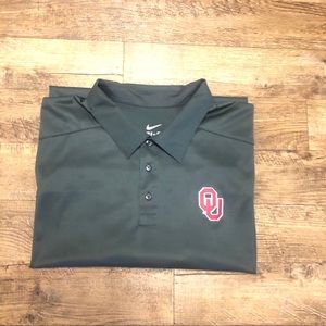 OU Sooners Nike Dri-fit official sideline football polo xxl
